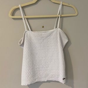 Hollister White Tank